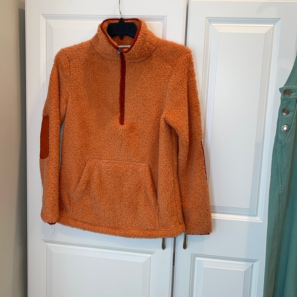 Small Orangish Pullover made by Staccato
